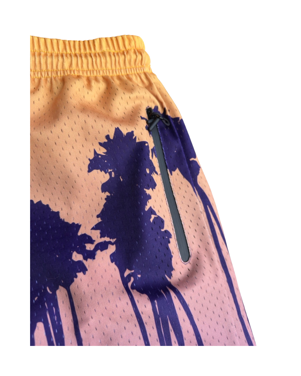 Sunset Palm Mesh Shorts